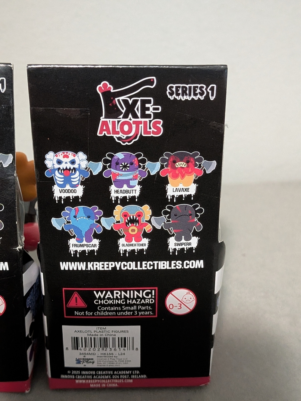 NEW AXE-ALOTLS Series 1 Full Set Of 6 Axolotls Holding Axes 2" Figures - Picture 5 of 6